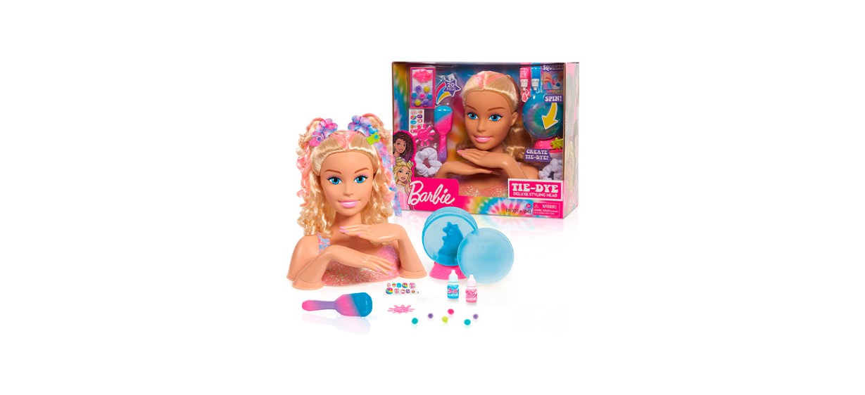 Best Just Play Barbie Tie-Dye Deluxe Styling Head
