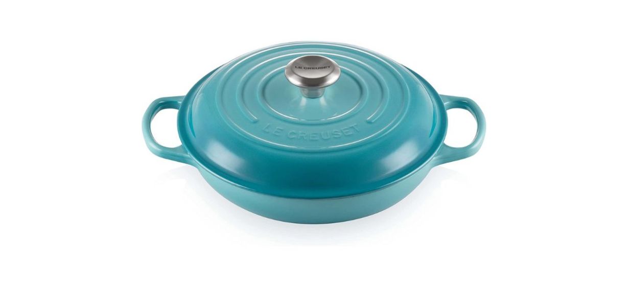 Best Le Creuset Enameled Cast Iron Two and a Quarter Quart Signature Braiser