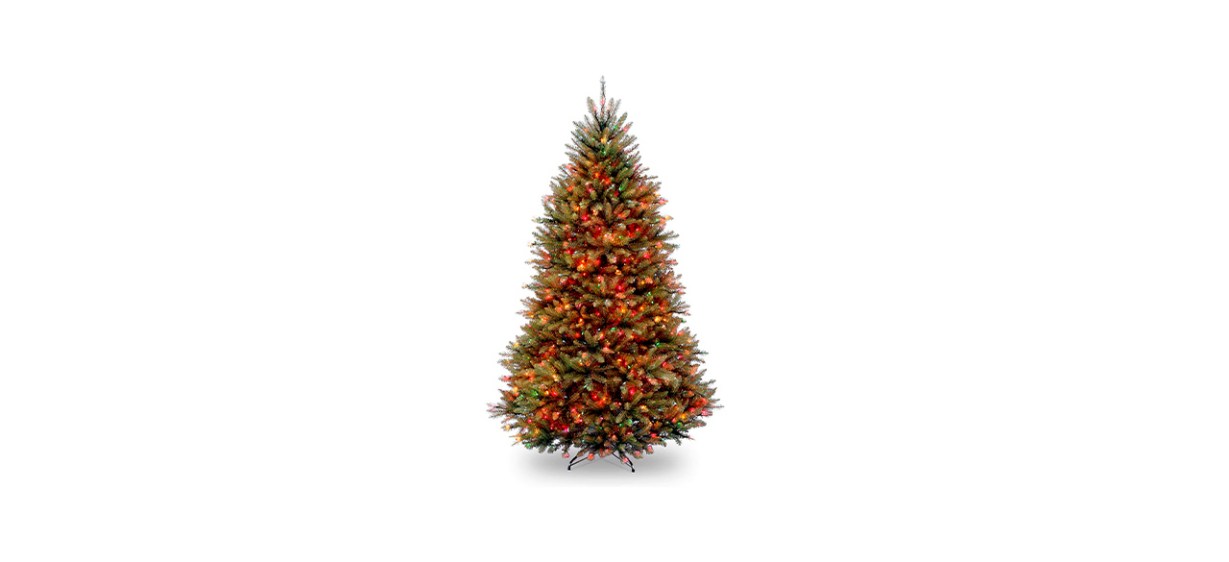 Best National Tree Company Pre-lit Dunhill Fir Artificial Full Christmas Tree