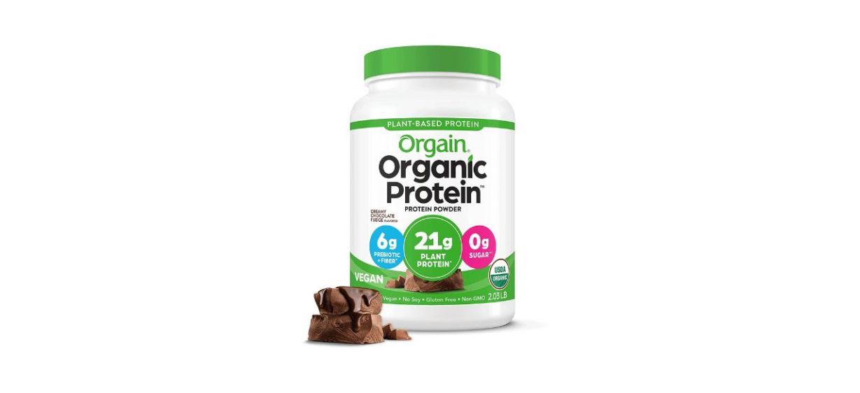 Orgain Organic Plant Based Protein Powder 