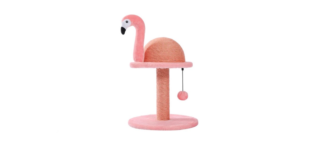 best Petepela Flamingo Sisal Cat Scratching Post