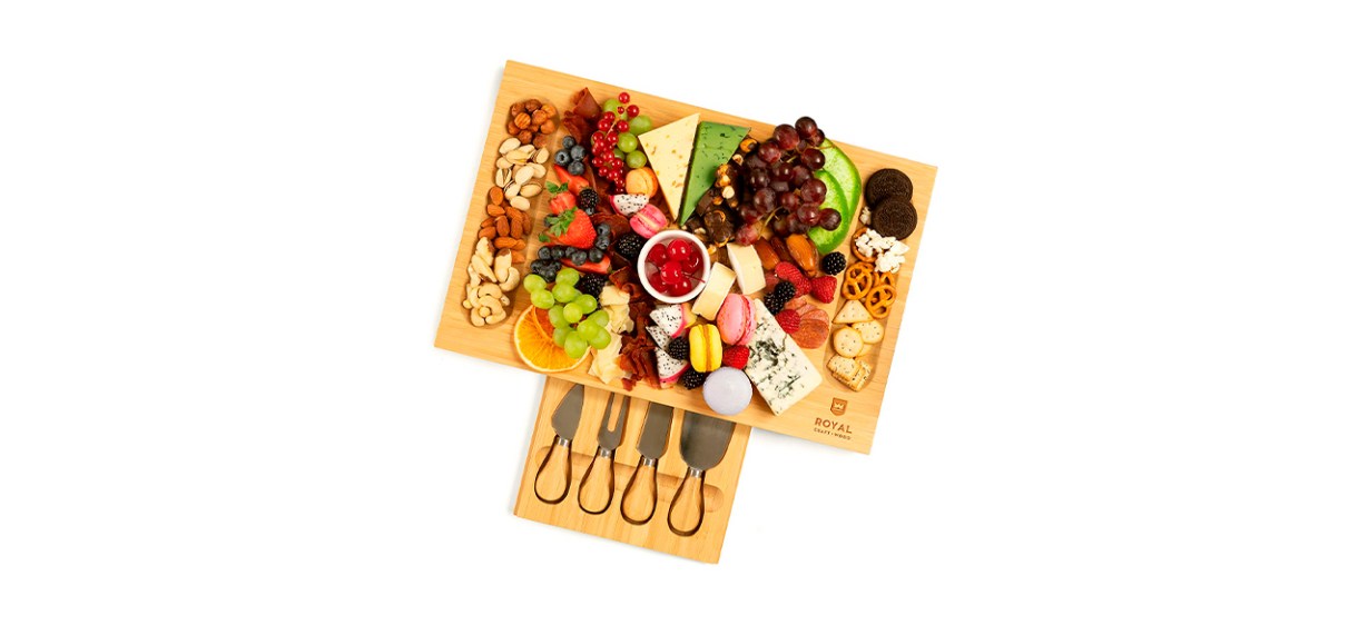 Best Royal Craft Wood Bamboo Cheese Board