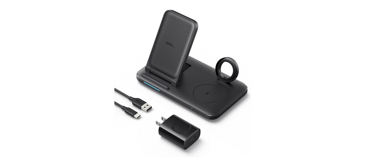 Anker Foldable 3-in-1 Wireless Charging Station Anker Foldable 3-in-1 Wireless Charging Station