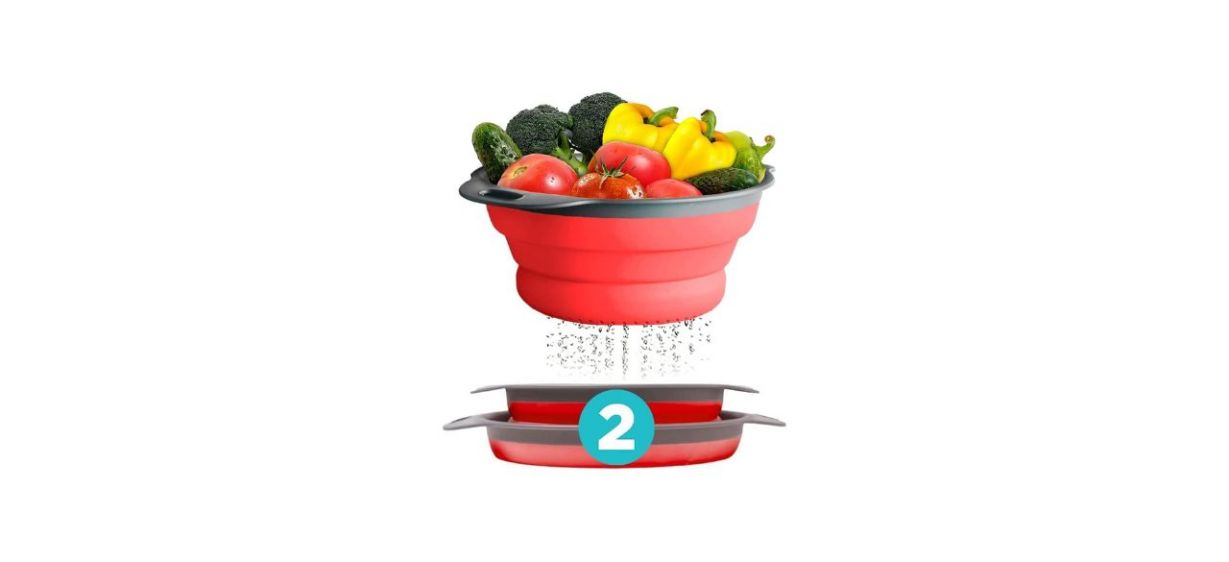 Comfify Collapsible Colander Set Comfify Collapsible Colander Set