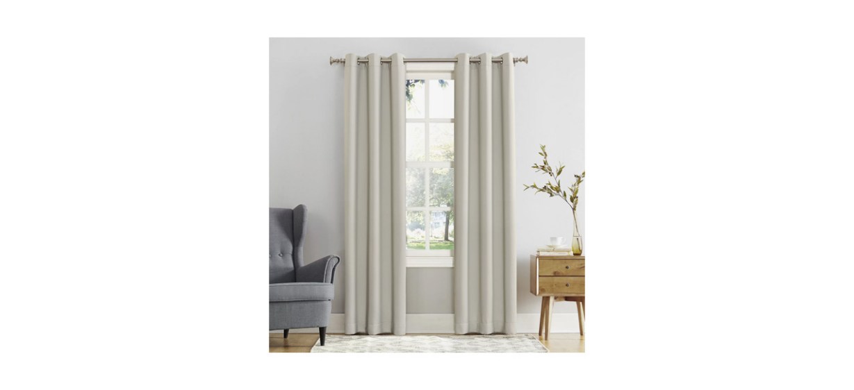 Wayfair Basics® Thermal 100% Blackout Grommet Curtain Panel & Reviews