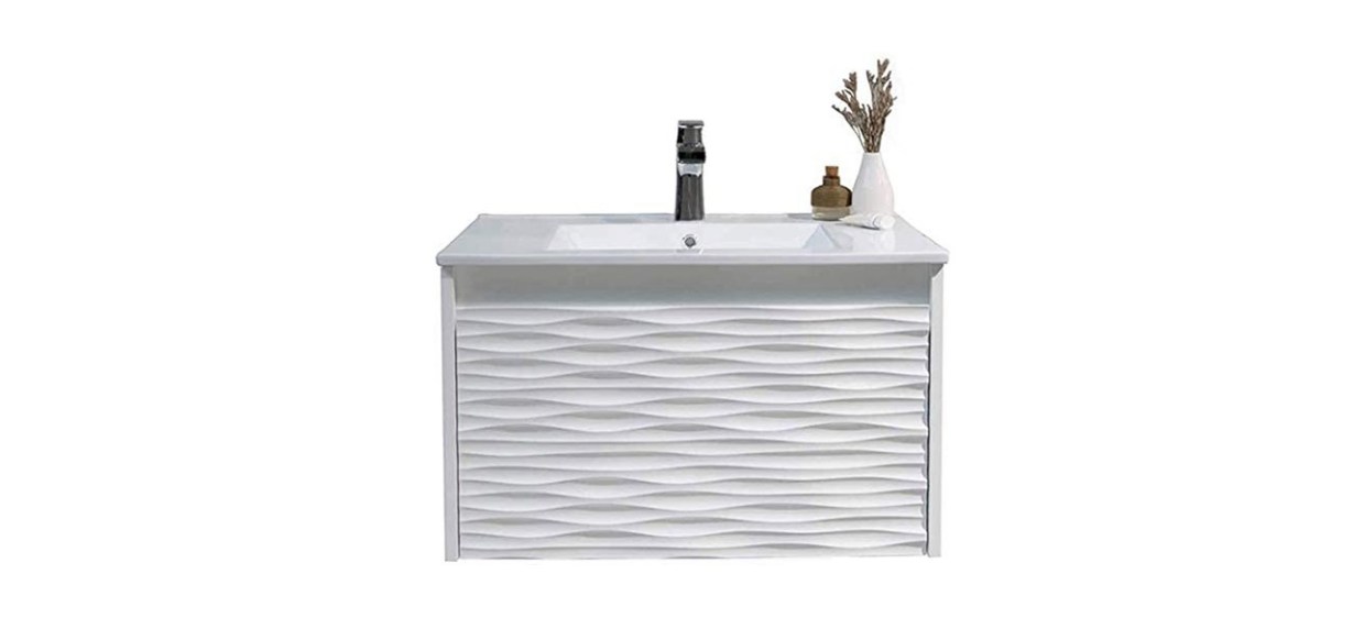 Blossom Store White Bathroom Vanity with Sink