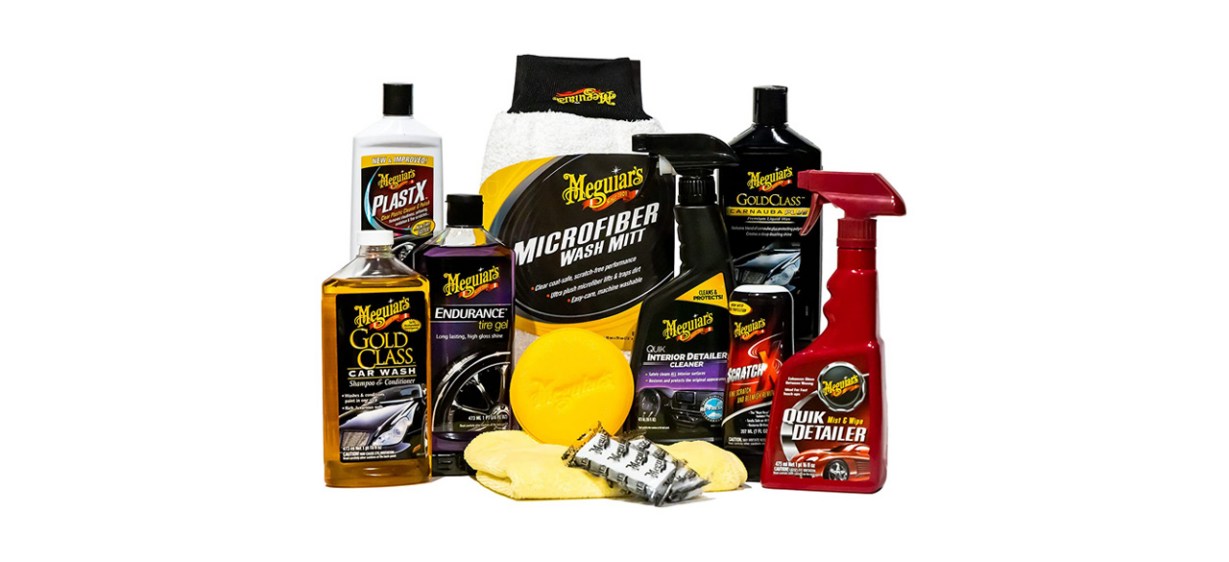 Armor All Car Wash Kit Assortment With Car Wash Bucket 