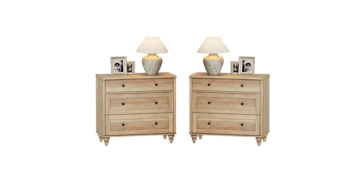 Charlton Home Scarlett Nightstand Set