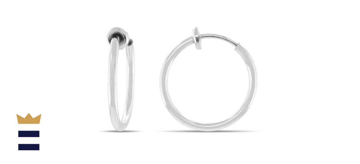 Clip-On Hoop Earrings for Women