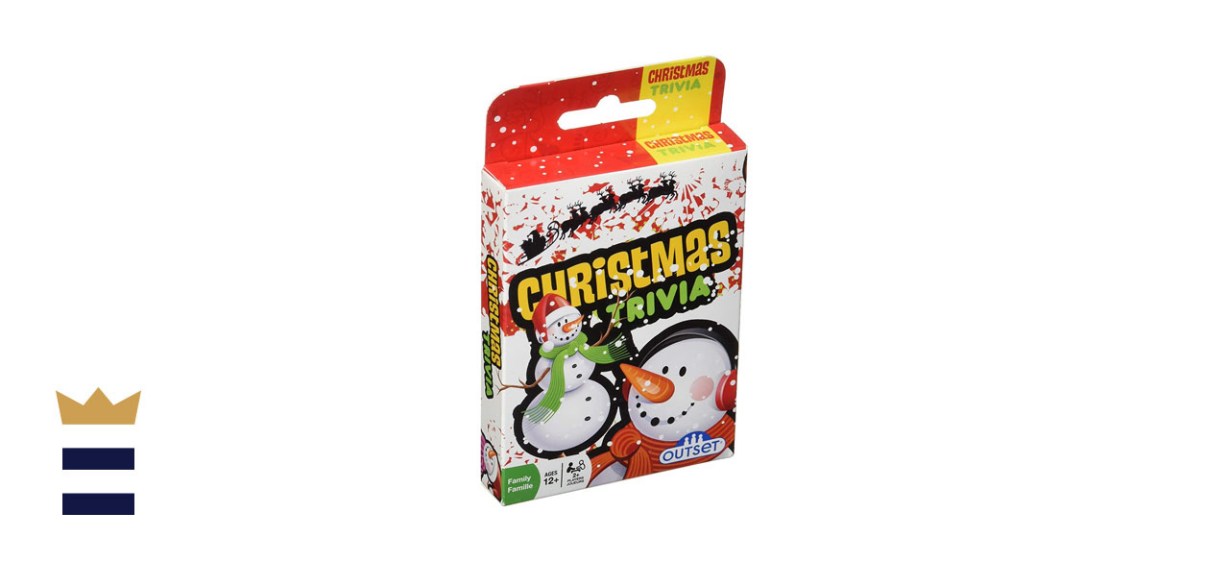 Cobble Hill Christmas Trivia Card Game (Travel Edition)