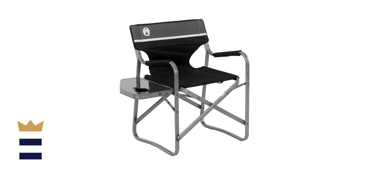 Coleman Camp Chair with Side Table