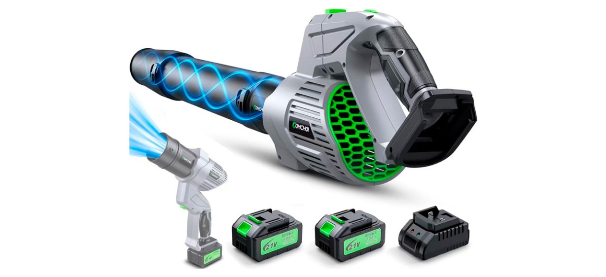 Comchoi Electric Leaf Blower Cordless