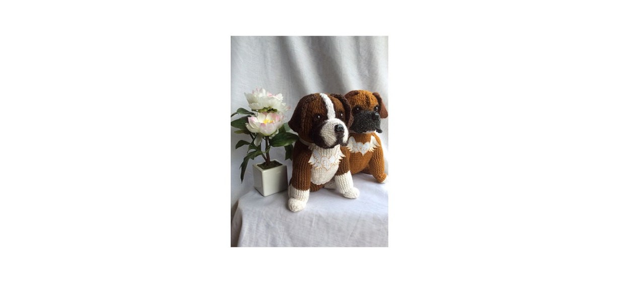 DebinaleHandcrafts Boxer Dog Replica
