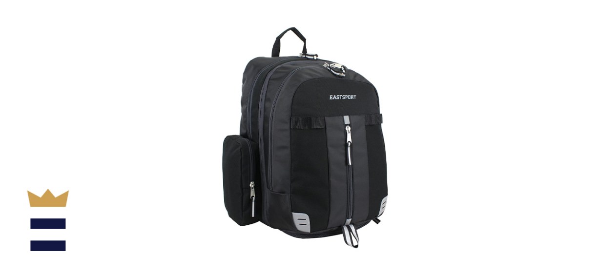 Eastsport Oversized Expandable Backpack with Removable EasyWash Bag