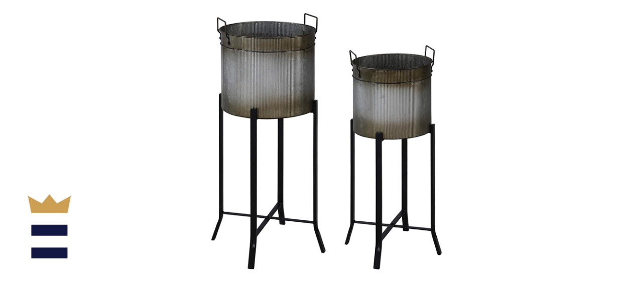 FirsTime &amp; Co. Farmhouse Trough Outdoor Planter