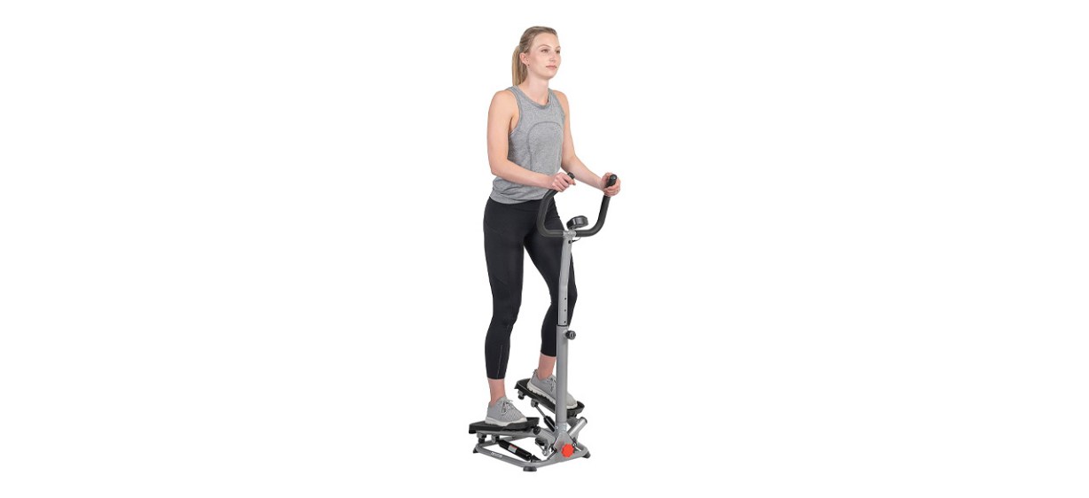 Fitness-Best Sunny Health &amp; Fitness Twisting Stair Stepper Machine