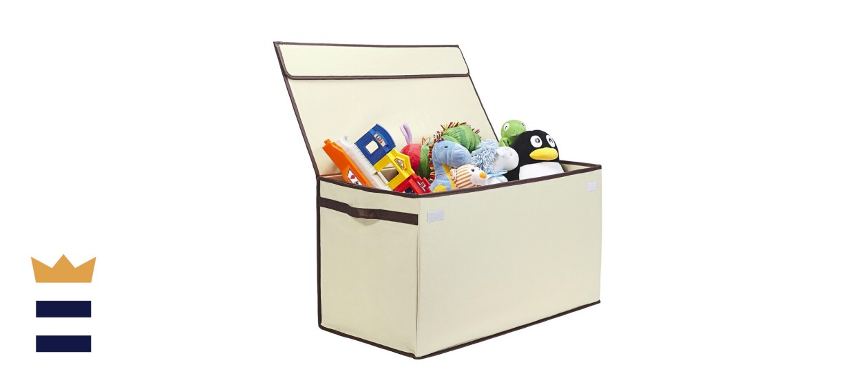 Great Useful Stuff Collapsible Toy Chest with Flip Top Lid