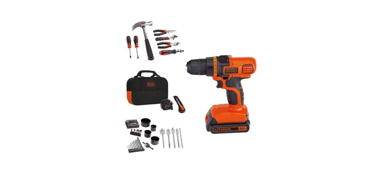 Black and Decker Home Tool Kit Black and Decker Home Tool Kit