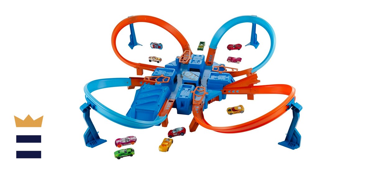 Hot Wheels Criss Cross Crash Track Set