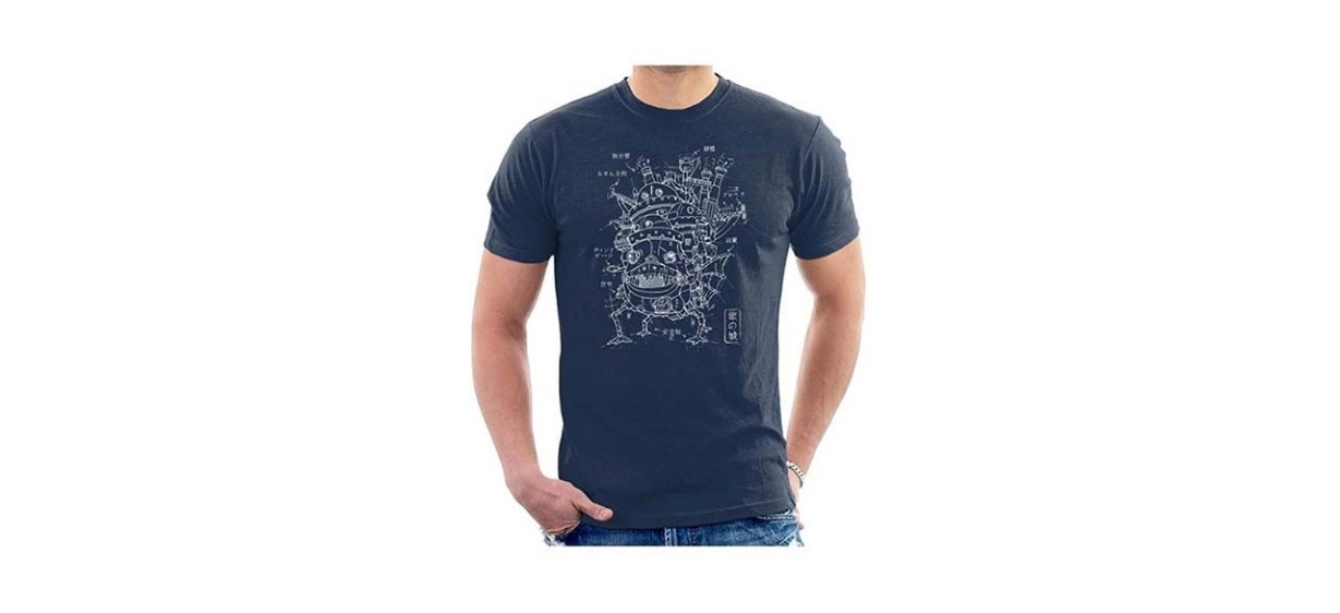 Howl's Moving Castle Blueprint T-Shirt