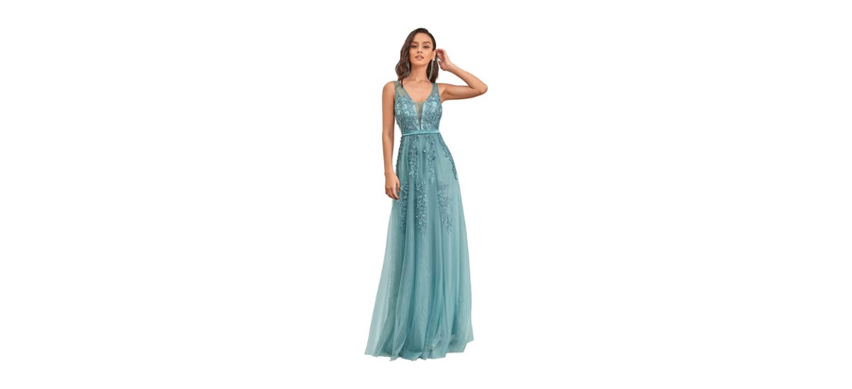 Superbprom Lace and Tulle Prom Dress