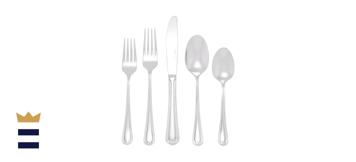 J.A. Henckels International 65-Piece Alcea Flatware Set