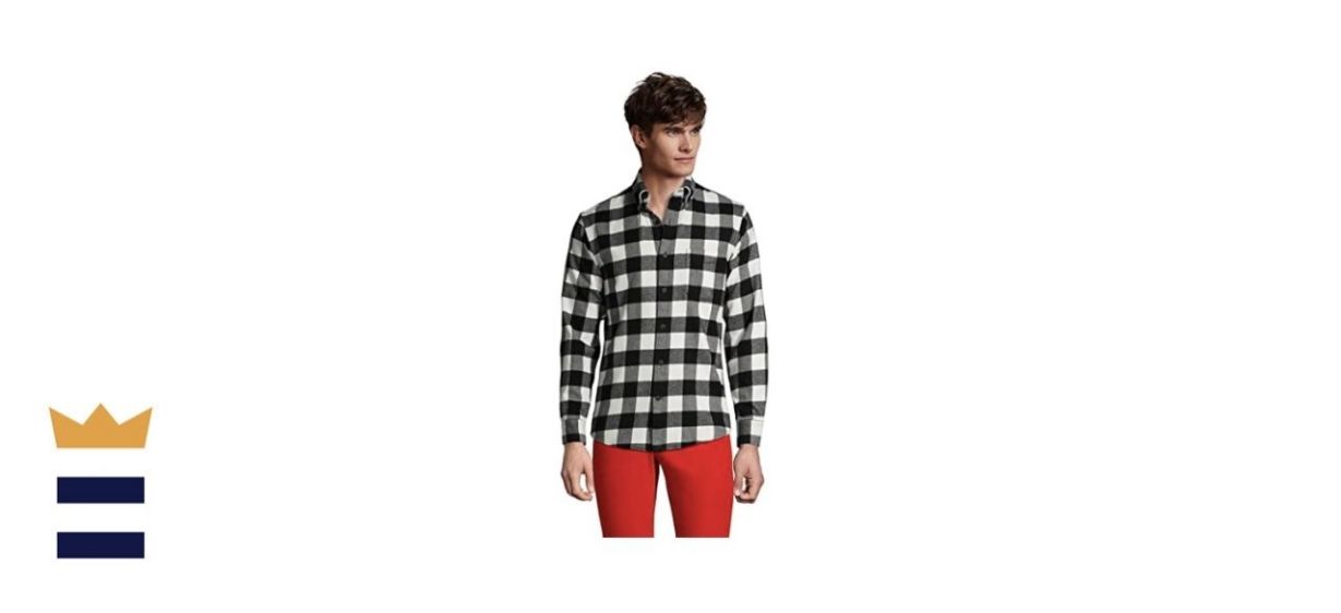 Land’s End Traditional Fit Flagship Flannel Shirt