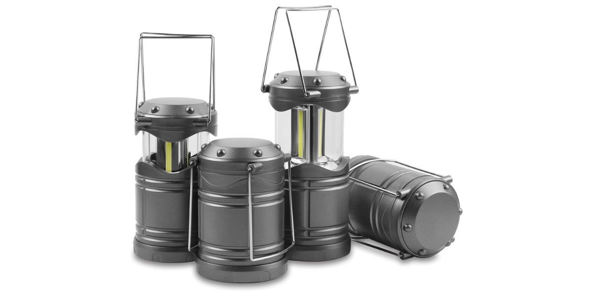 Lichamp LED Camping Lantern, 4 Pack