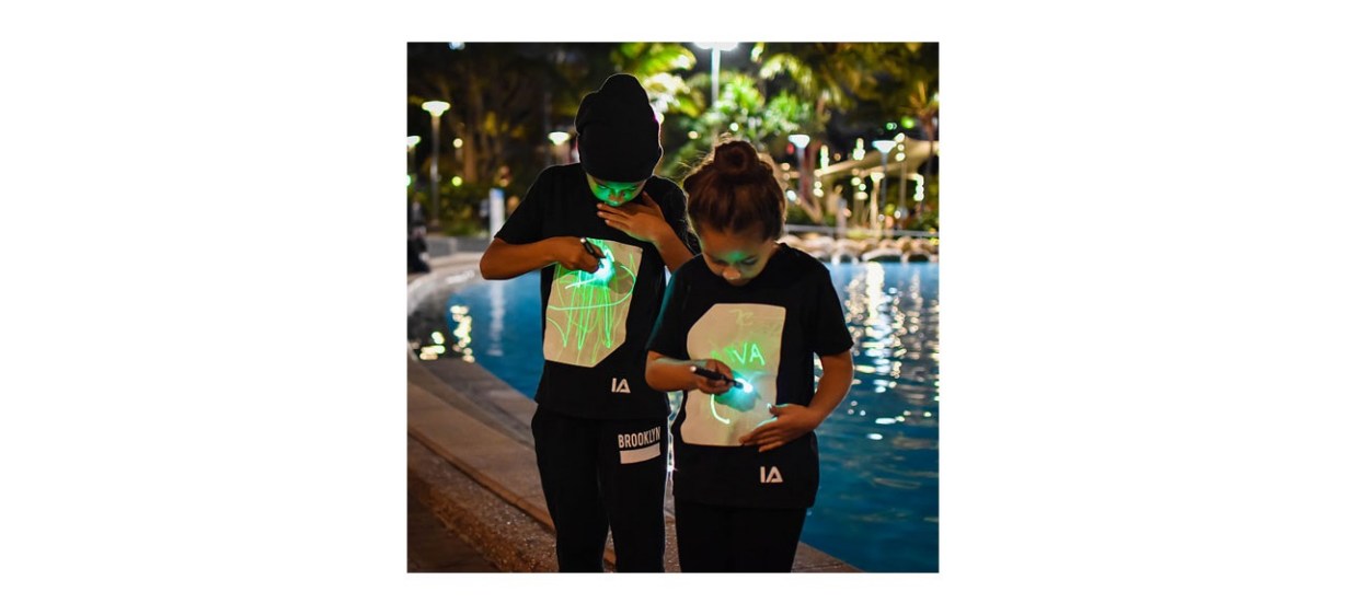 Illuminated Apparel Light-Up Drawing Tees