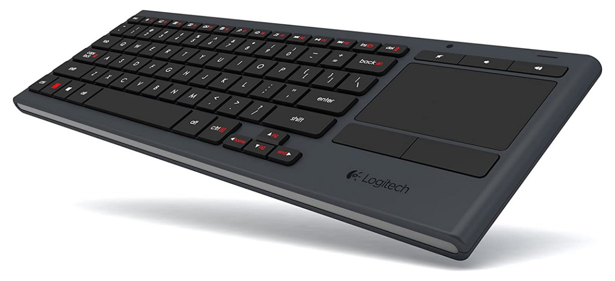 Logitech K830 Illuminated Living-Room Wireless Keyboard