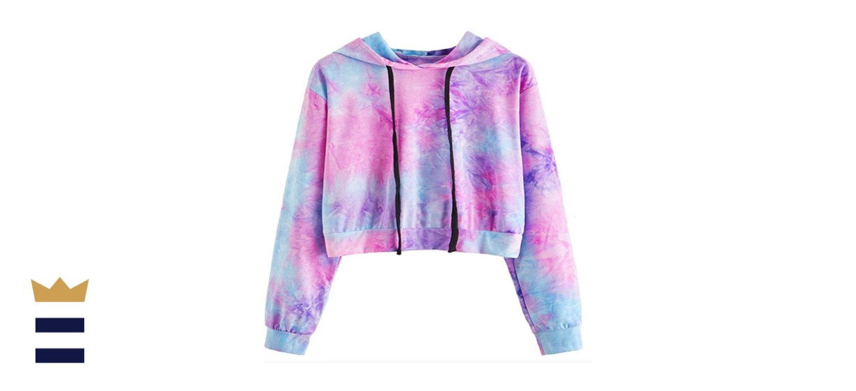 MakeMeChic Long Sleeve Casual Printed Sweatshirt