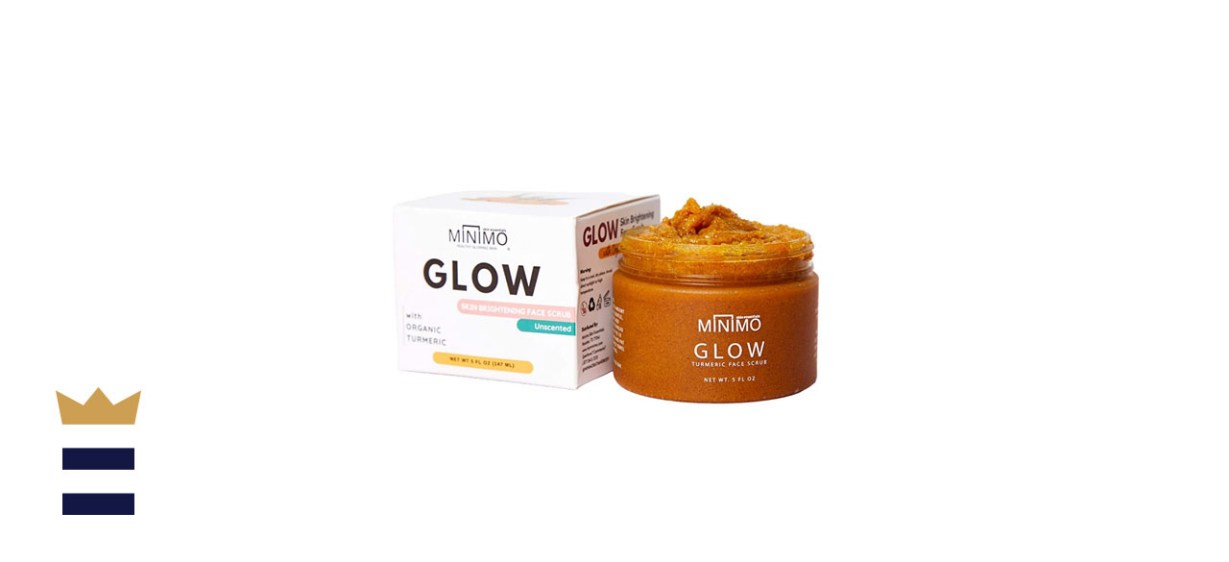 Minimo Bath &amp; Body Glow Turmeric Brightening Facial Scrub