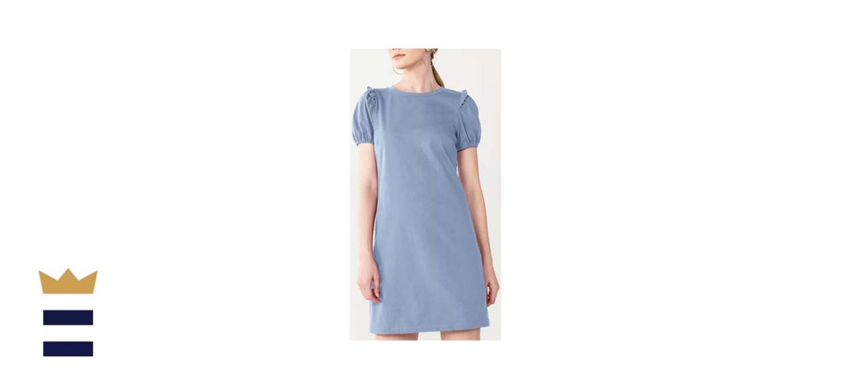Nine West Puff Sleeve Shift Dress