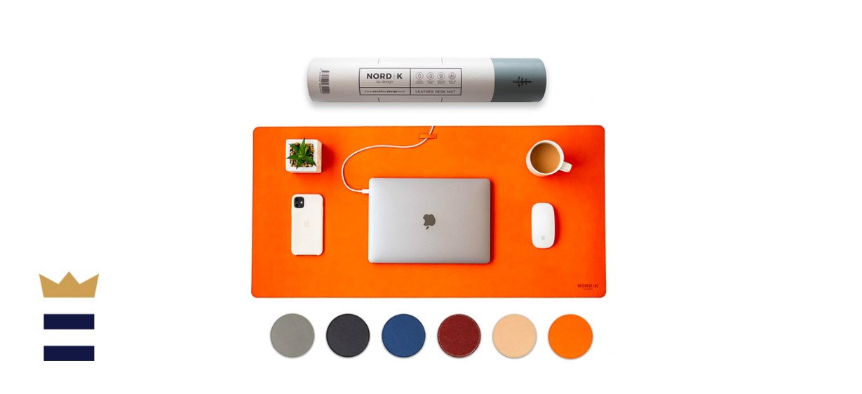 Nordik by Design Vegan Leather Desk Mat