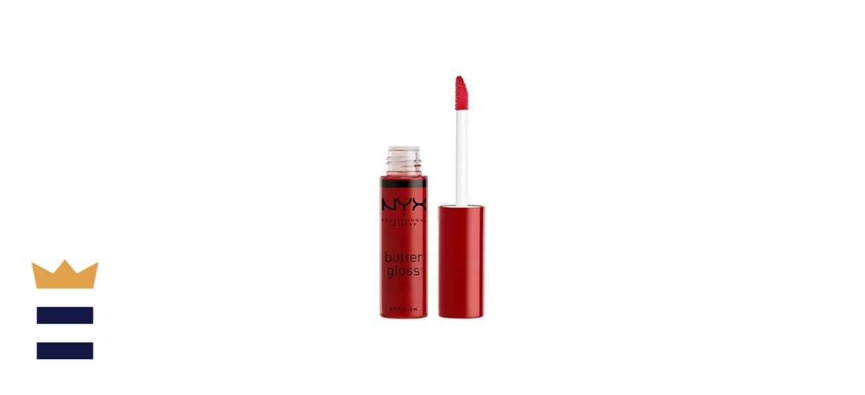 NYX Professional Makeup Butter Gloss Non-Sticky Lip Gloss in Red Velvet