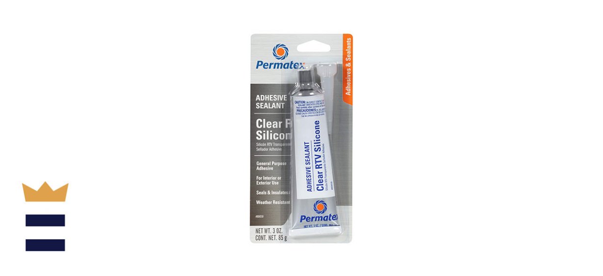 Permatex Clear RTV Silicone Adhesive Sealant