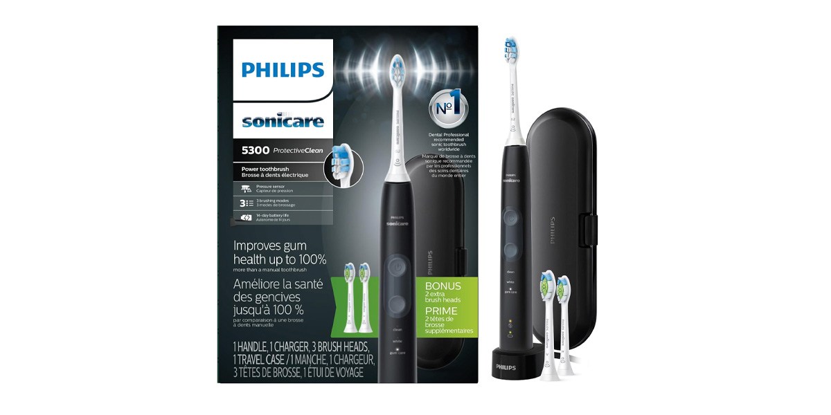 Philips Sonicare ProtectiveClean 5300 Rechargeable Electric Toothbrush