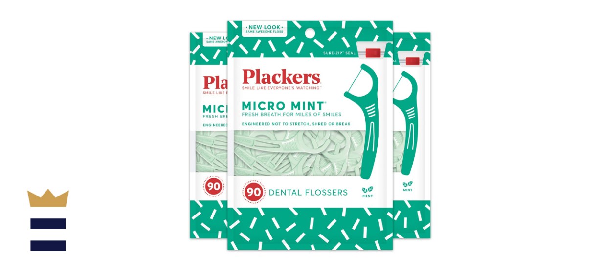 Plackers Micro Mint Dental Floss Picks