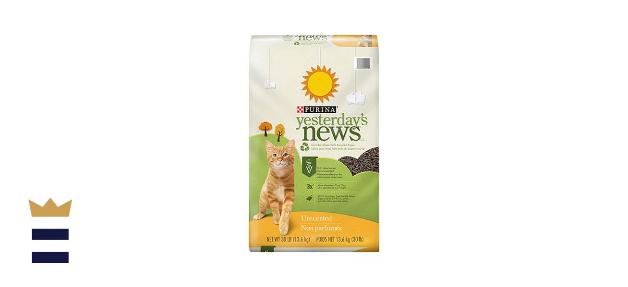 PURINA Yesterday’s News Lightweight Odor Control Paper Dust-Free Cat Litter