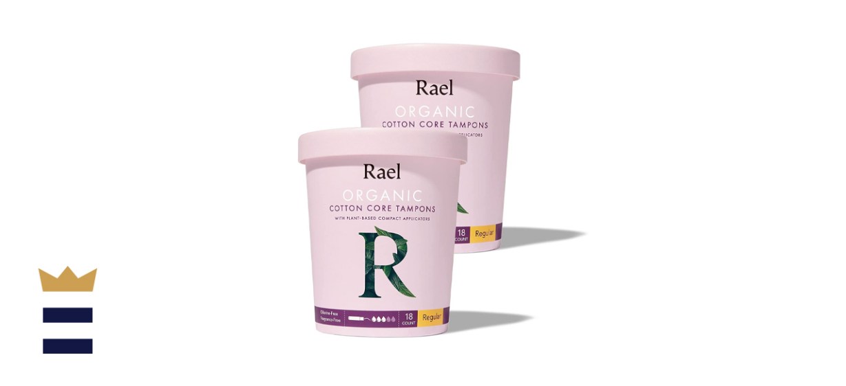Rael Organic Cotton Compact Tampon