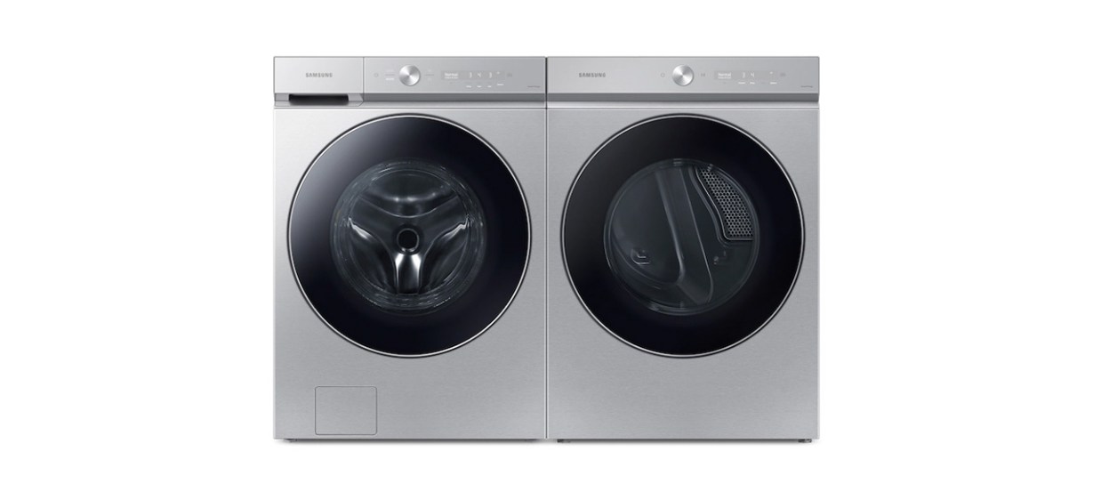 Samsung Bespoke Ultra Capacity AI Front Load Washer And Electric Dryer Set Samsung Bespoke Ultra Capacity AI Front Load Washer And Electric Dryer Set