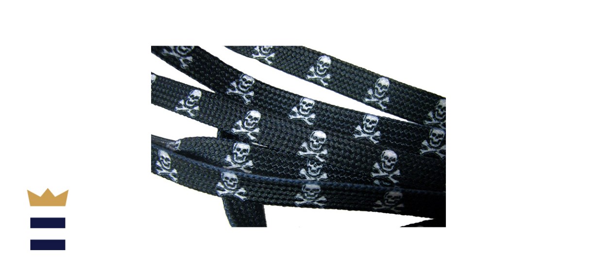 Sport 28 Skull n' Bones Specialty Printed Shoelaces