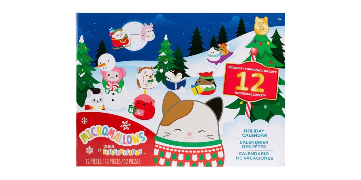 Squishmallows Micromallows 12-Day Advent Calendar