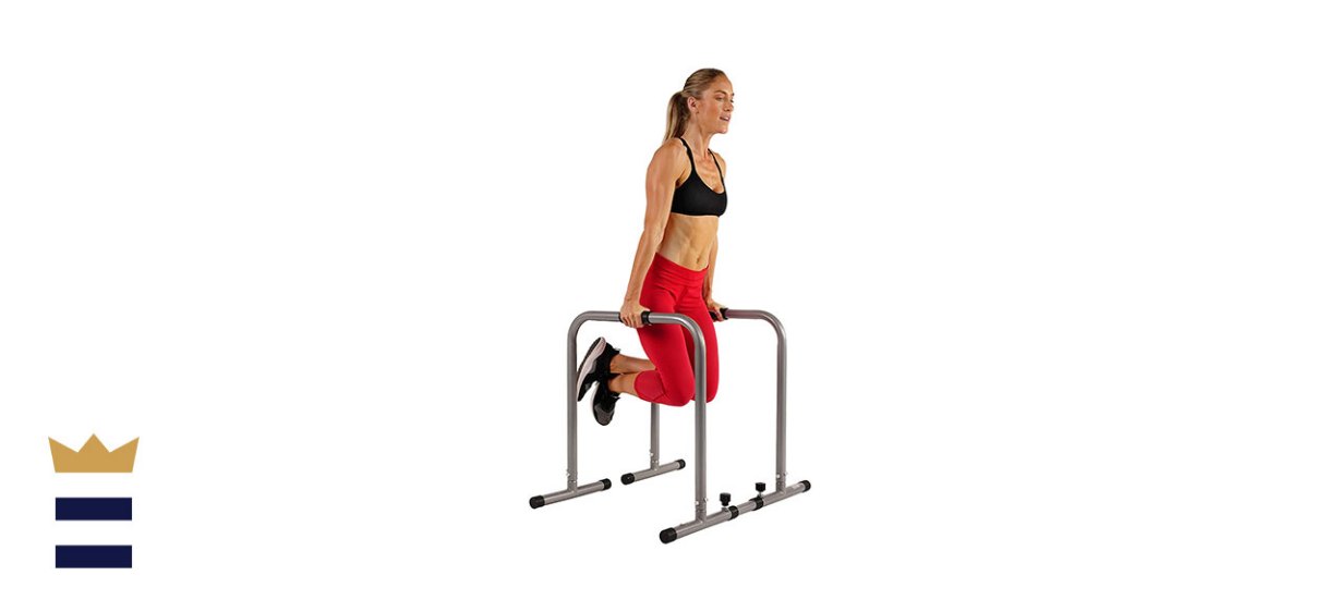 Sunny Health &amp; Fitness Dip Station With Safety Connector