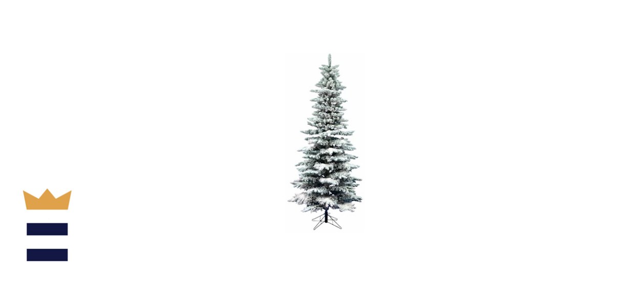 The Holiday Aisle Flocked Utica Fir Tree