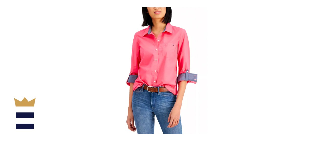 Tommy Hilfiger Roll-Tab Button-Up Shirt