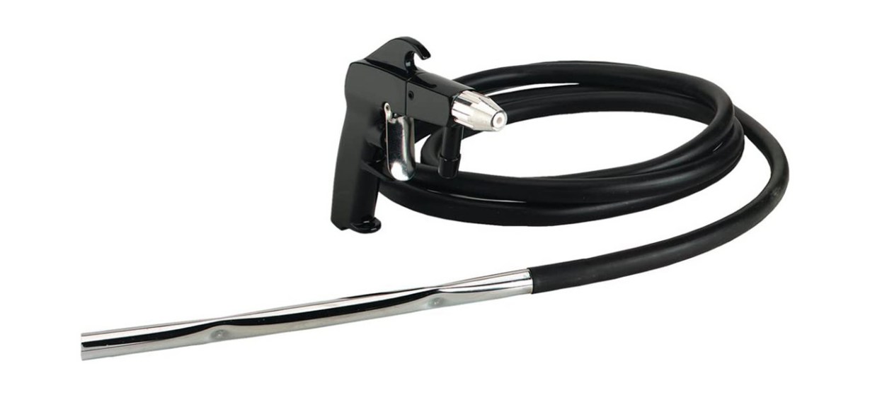 Which sandblaster has the best safety features?