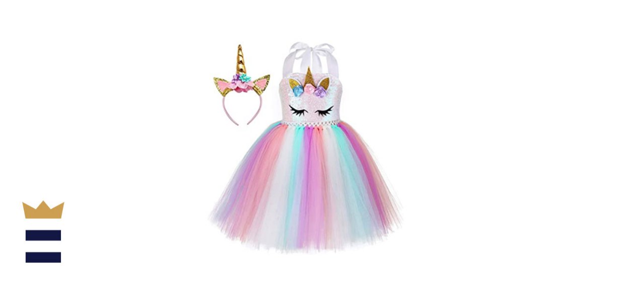 Tutu Dreams Sequin Unicorn Dress