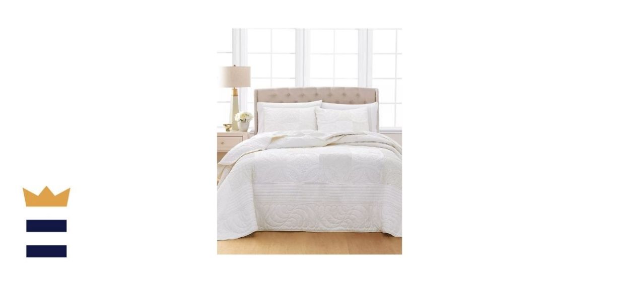 Wedding Rings Twin Cotton Bedspread