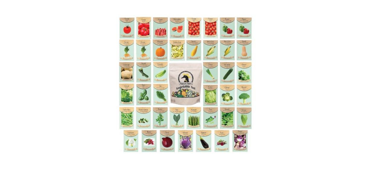 Black Duck Brand Assorted Vegetable &amp; Herb Seed Packets